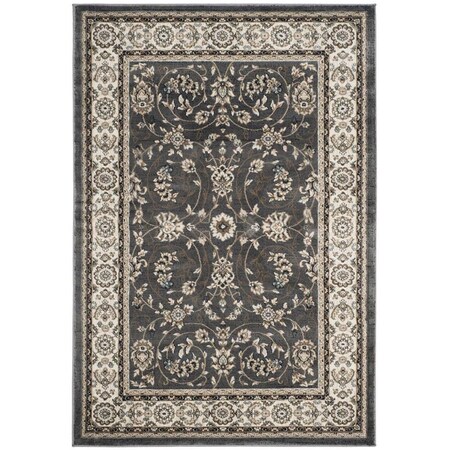Safavieh Lyndhurst Medium Rectangle Area Rug, Grey and Cream - 5 ft.-3 in. x 7 ft.-6 in. LNH340G-5
